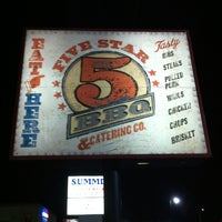 Photo taken at Five Star BBQ Company by Todd W. on 9/2/2012