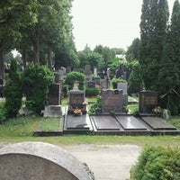 Photo taken at Hietzing Cemetery by Max A. on 6/2/2012