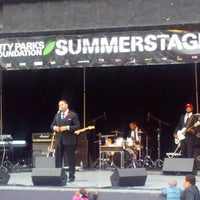 Photo taken at SummerStage - Herbert Von King Park by Choy Lin L. on 6/13/2012