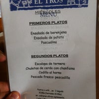 Das Foto wurde bei Restaurante El Tros von Tirso M. am 6/20/2012 aufgenommen