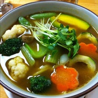 Photo taken at Cha-Ya Vegetarian Japanese Restaurant by Robots F. on 6/25/2012