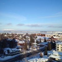 Photo taken at Inlet Tower Hotel &amp;amp; Suites Anchorage by Bret O. on 2/25/2012