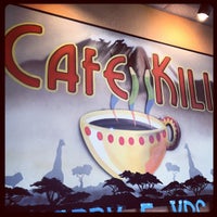 Снимок сделан в Cafe Kili пользователем Kirby F. 2/27/2012