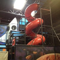 Photo taken at Out Of This World Pizza &amp;amp; Play by Annie H. on 5/27/2012