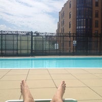 Photo taken at Rooftop Pool: Towne Terrace West by Alexander T. on 7/28/2012