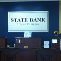 Photo taken at State Bank &amp;amp; Trust Company by Steve W. on 5/10/2011