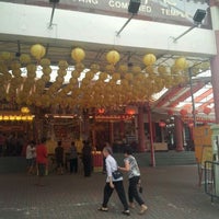 Photo taken at chong pang combined temple by Simon G. on 10/1/2011