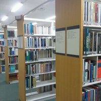 Photo taken at 電気通信大学 附属図書館 by Makoto H. on 10/20/2011