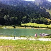 Photo taken at Badesee by Stefan B. on 7/17/2011