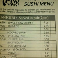 รูปภาพถ่ายที่ Takoyaki Japanese Steakhouse โดย Susan B. เมื่อ 9/25/2011
