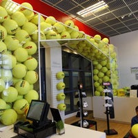 Photo taken at Wilson Store by US Open Tennis Championships on 8/28/2011
