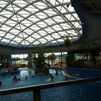 Photo taken at H2O Hotel Therme Resort by Roman S. on 5/28/2012