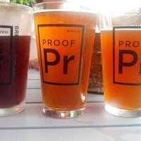 Photo taken at Proof Brewing Company by Arielle M. on 8/9/2012