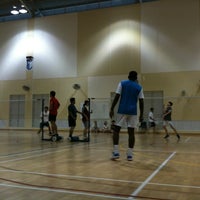 Photo taken at Badminton @ Jurong West Secondary School by Joyjoy A. on 9/3/2011