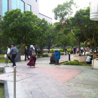 Photo taken at Taman MNC Tower by Lucky N. on 2/22/2012
