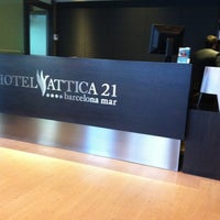 Photo taken at Hotel Attica21 Barcelona Mar by Tomas R. on 5/2/2012