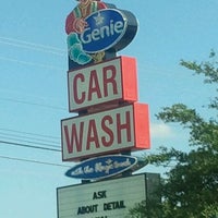 Photo taken at Genie Car Wash by excitable h. on 5/29/2012