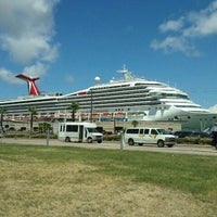 Photo taken at Galveston Cruise Terminal #2 by Geralyn K. on 8/14/2011