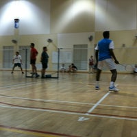 Photo taken at Badminton @ Jurong West Secondary School by Joyjoy A. on 9/3/2011