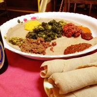 Photo taken at Meskerem Ethiopian Restaurant by Olivier d. on 5/15/2012