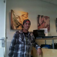 Photo taken at House of Tattoos by Richard D. on 10/5/2011