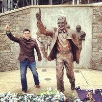 Photo taken at Joe Paterno Statue by Marco T. on 4/28/2012