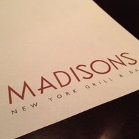 Photo taken at Madisons Restaurant &amp;amp; Bar by Francis L. on 4/6/2012