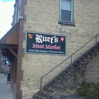 Photo taken at Ruef&amp;#39;s Meat Market by Rena R. on 3/12/2012
