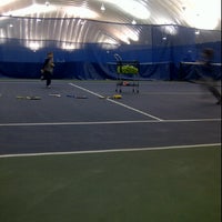 Photo taken at Bay Terrace Tennis Center by Brian H. on 1/14/2012