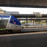 Photo taken at Gare SNCF d&amp;#39;Amiens by Jean D. on 8/18/2012