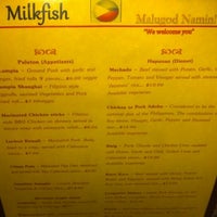 รูปภาพถ่ายที่ Milkfish โดย Johnny S. เมื่อ 9/7/2012