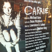 Photo taken at Carrie, The Musical by Vini C. on 3/11/2012