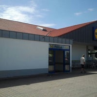 Photo taken at Lidl by Volker C. on 8/16/2012