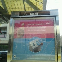 Photo taken at Metro Rail - Grand/LATTC Station (A) by Pj C. on 5/19/2012