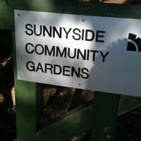 Photo taken at Sunnyside Community Gardens by Lesley A. on 6/9/2011