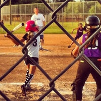 Photo taken at Bayland Park Little League by Tara T. on 4/27/2012