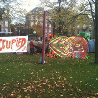 Photo taken at Occupy Museumplein by Doron H. on 11/2/2011