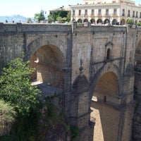 Photo taken at Puente Nuevo de Ronda by Maru J. on 12/9/2011