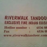 Photo taken at Riverwalk Tandoor by Dya [ BikeLadae ] on 8/19/2011