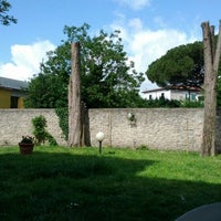 Photo taken at Hotel Minerva Pisa by Mac D. on 5/3/2012