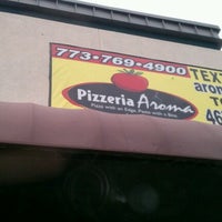 Photo taken at Pizzeria Aroma by Missy A. on 10/16/2011