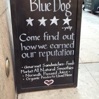 Photo taken at Blue Dog Cafe by Justin on 4/17/2012