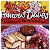 Photo taken at Famous Dave&#39;s by David W. on 8/26/2012