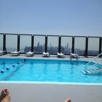 Photo taken at Hawthorne House Rooftop Pool by Kevin K. on 6/26/2012