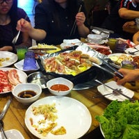 Photo taken at 2D1N Soju Bang Korean Restaurant (Novena) by Kim C. on 4/21/2012