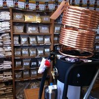 Photo taken at myLocal HomeBrew Shop (myLHBS) by lindsay b. on 3/22/2012