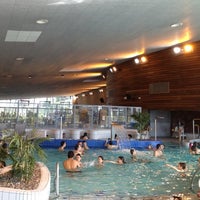 Photo taken at Centre Aquatique des Portes de l&amp;#39;Essonne by Julia B. on 4/1/2012