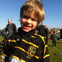 Photo taken at Old Colfeians RFC by Paul H. on 4/1/2012