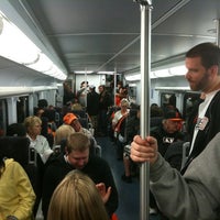 Photo taken at Caltrain Giants Post-game Express by Jason G. on 7/24/2011