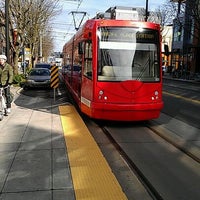 Photo taken at Seattle Streetcar - Westlake &amp;amp; Thomas by Jay G. on 3/19/2012